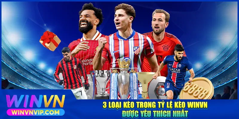 3 loại kèo trong tỷ lệ kèo WINVN được yêu thích nhất